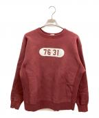Championチャンピオン）の古着「TRUE TO ARCHIVES REVERSE WEAVE CREW NECK SWEAT」｜レッド