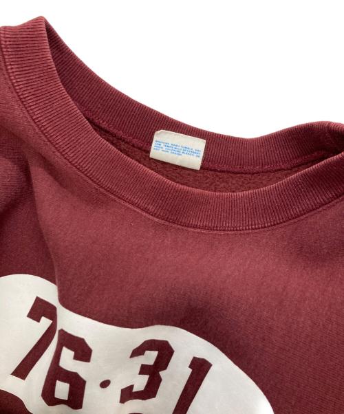Champion（チャンピオン）Champion (チャンピオン) TRUE TO ARCHIVES REVERSE WEAVE CREW NECK SWEAT レッド サイズ:Lの古着・服飾アイテム
