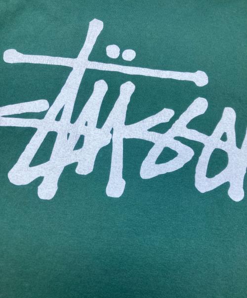 stussy（ステューシー）Stussy (ステューシー) ロゴカットソー グリーン サイズ:Sの古着・服飾アイテム