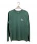 Stussy（ステューシー）の古着「ロゴカットソー」｜グリーン