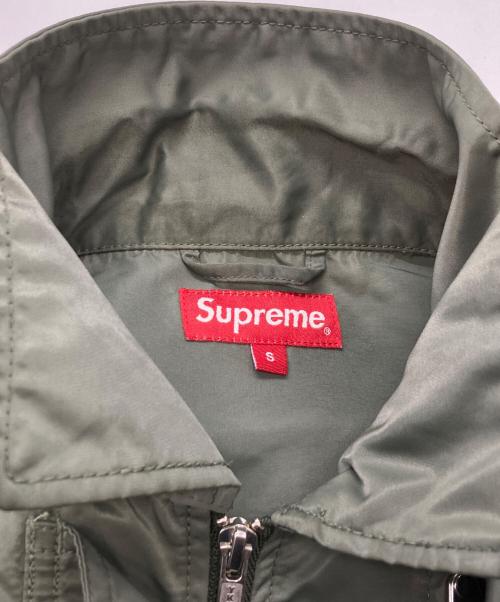 SUPREME（シュプリーム）SUPREME (シュプリーム) Nylon Turnout Jacket カーキ サイズ:Sの古着・服飾アイテム
