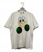 UNDERCOVERアンダーカバー）の古着「プリントTシャツ」｜ホワイト