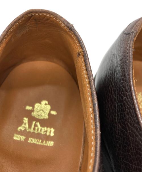 Alden（オールデン）Alden (オールデン) Vチップシューズ ブラウン サイズ:9Cの古着・服飾アイテム