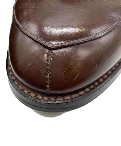 Alden（オールデン）Alden (オールデン) Vチップシューズ ブラウン サイズ:9Cの古着・服飾アイテム