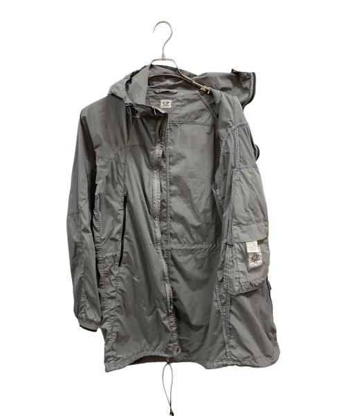 C.P COMPANY（シーピーカンパニー）C.P COMPANY (シーピーカンパニー) ナイロン フィッシュテール モッズコート グレー サイズ:44の古着・服飾アイテム