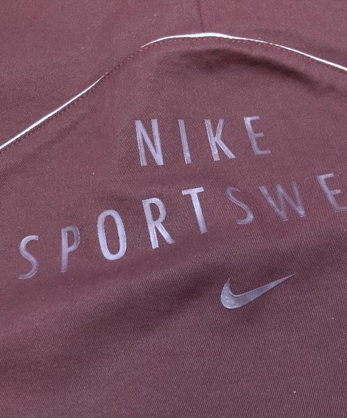 NIKE（ナイキ）NIKE (ナイキ) WMNS NSW SWOOSH WOVEN JACKET ブラウン サイズ:XSの古着・服飾アイテム