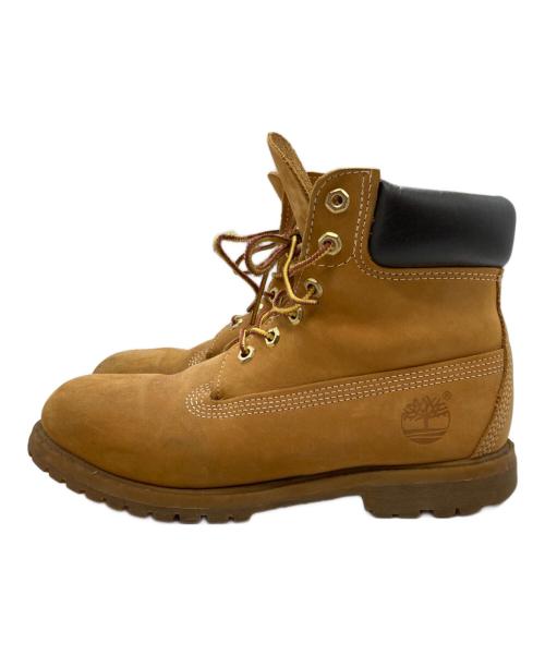 Timberland（ティンバーランド）Timberland (ティンバーランド) 6インチプレミアムブーツ ブラウン サイズ:7.5Wの古着・服飾アイテム