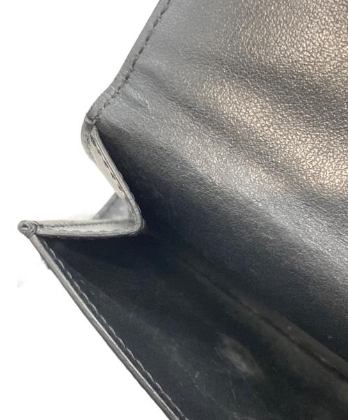 CELINE（セリーヌ）CELINE (セリーヌ) SMALL TRIFORD WALLET ブラックの古着・服飾アイテム