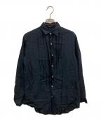 Y's for menワイズフォーメン）の古着「レーヨンシャツ」｜ブラック