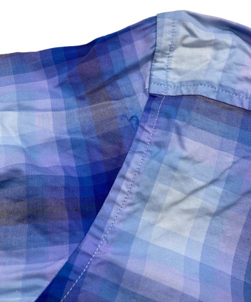 Vivienne Westwood man（ヴィヴィアン ウェストウッド マン）Vivienne Westwood man (ヴィヴィアン ウェストウッド マン) チェックシャツ ブルー サイズ:1の古着・服飾アイテム