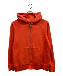 TENDERLOIN（テンダーロイン）の古着「ジップパーカー」｜オレンジ