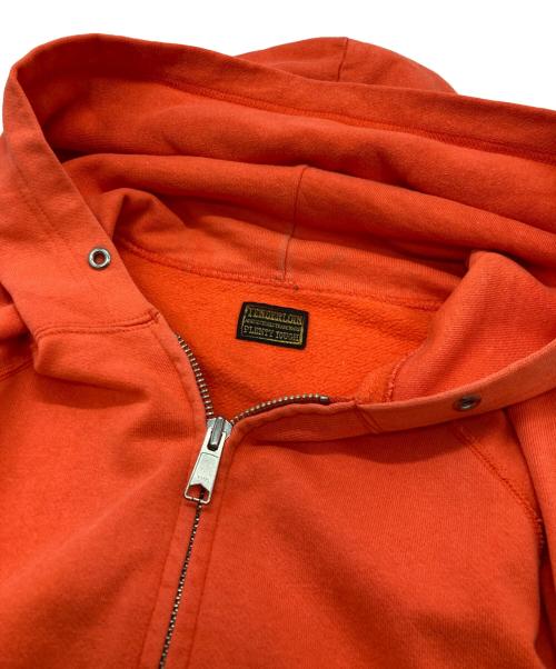 TENDERLOIN（テンダーロイン）TENDERLOIN (テンダーロイン) ジップパーカー オレンジ サイズ:Mの古着・服飾アイテム