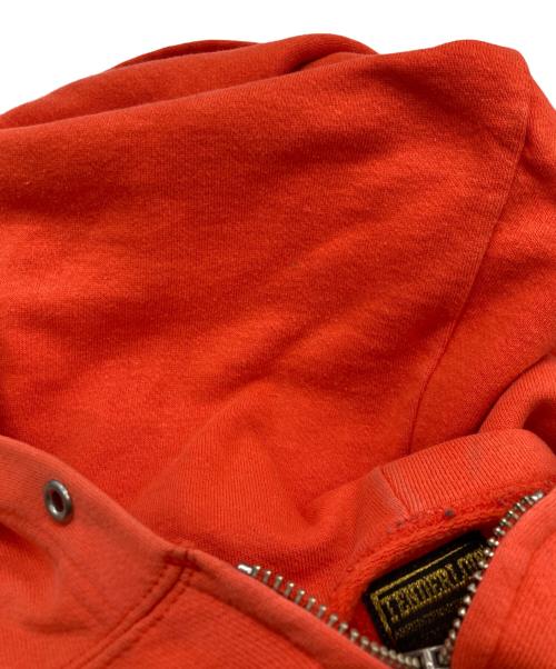 TENDERLOIN（テンダーロイン）TENDERLOIN (テンダーロイン) ジップパーカー オレンジ サイズ:Mの古着・服飾アイテム