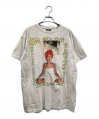 stussy×SADEステューシー×シャーデー）の古着「プリントTシャツ」｜ホワイト