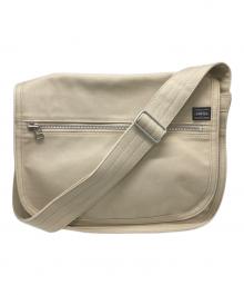 PORTER GIRL（ポーターガール）の古着「NAKED  SHOULDER BAG L」｜ベージュ