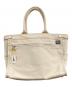 PORTER/NAKED（ポーターネイキッド）の古着「TOTE BAG(M)」｜ベージュ