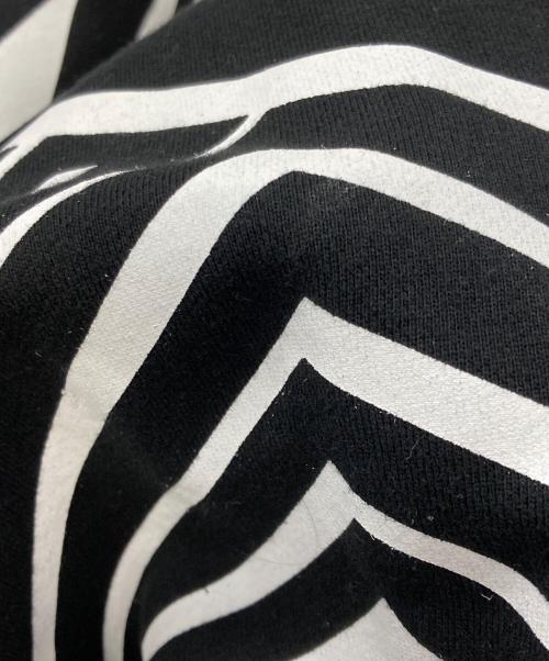 BALMAIN（バルマン）BALMAIN (バルマン) ジップパーカー ブラック×ホワイト サイズ:XLの古着・服飾アイテム