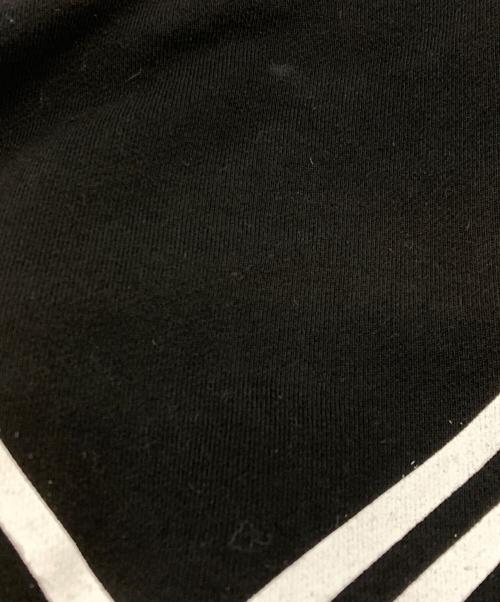 BALMAIN（バルマン）BALMAIN (バルマン) ジップパーカー ブラック×ホワイト サイズ:XLの古着・服飾アイテム