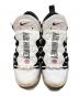 中古・古着 NIKE (ナイキ) AIR MORE MONEY ホワイト×ブラック サイズ:28cm：5000円
