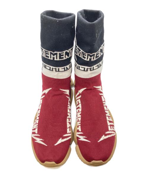 vetement（ヴェットモン）vetement (ヴェットモン) REEBOK (リーボック) スニーカー ブラック サイズ:28.5cmの古着・服飾アイテム