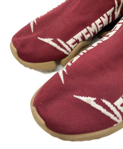 vetement（ヴェットモン）vetement (ヴェットモン) REEBOK (リーボック) スニーカー ブラック サイズ:28.5cmの古着・服飾アイテム