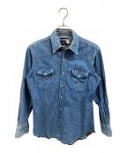 Wranglerラングラー）の古着「ウエスタンデニムシャツ」｜インディゴ