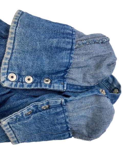 Wrangler（ラングラー）Wrangler (ラングラー) ウエスタンデニムシャツ インディゴ サイズ:不明の古着・服飾アイテム