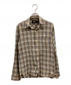 RRLダブルアールエル）の古着「チェックシャツ」｜ブラウン