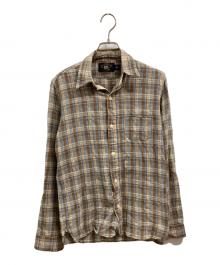 RRL（ダブルアールエル）の古着「チェックシャツ」｜ブラウン