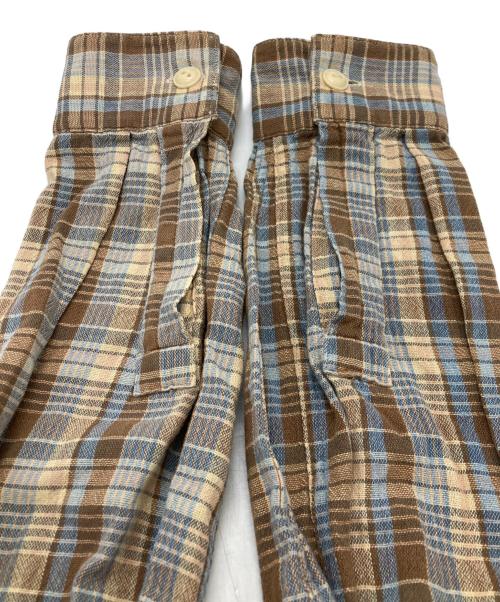 RRL（ダブルアールエル）RRL (ダブルアールエル) チェックシャツ ブラウン サイズ:XSの古着・服飾アイテム