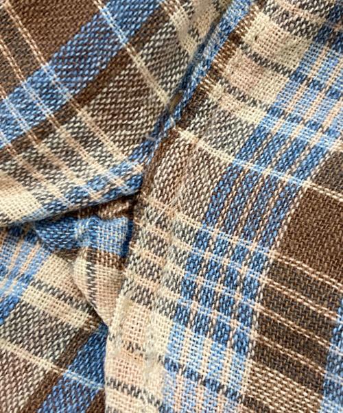 RRL（ダブルアールエル）RRL (ダブルアールエル) チェックシャツ ブラウン サイズ:XSの古着・服飾アイテム