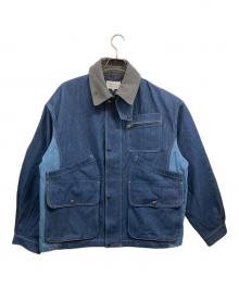 niko and（ニコアンド）の古着「ハンティングブルゾン」｜インディゴ
