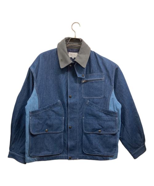 niko and（ニコアンド）niko and (ニコアンド) ハンティングブルゾン インディゴ サイズ:Mの古着・服飾アイテム