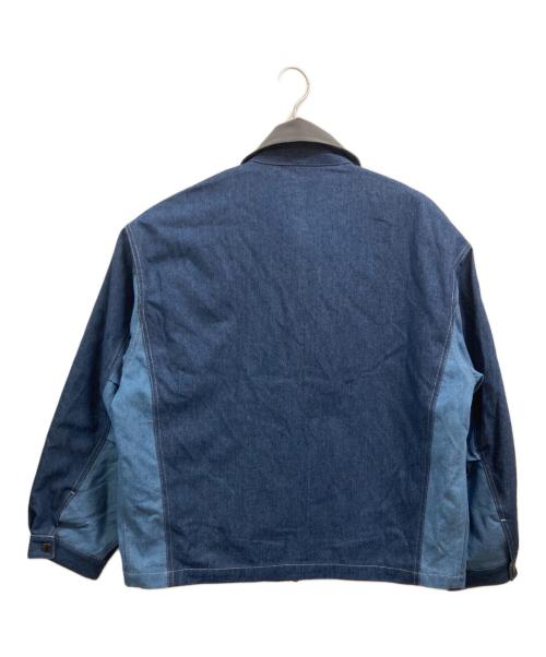 niko and（ニコアンド）niko and (ニコアンド) ハンティングブルゾン インディゴ サイズ:Mの古着・服飾アイテム