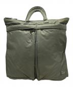HEAD PORTERヘッドポーター）の古着「3WAYヘルメットバッグ」｜グリーン