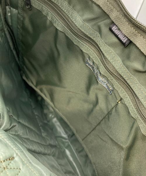 HEAD PORTER（ヘッドポーター）HEAD PORTER (ヘッドポーター) 3WAYヘルメットバッグ グリーンの古着・服飾アイテム