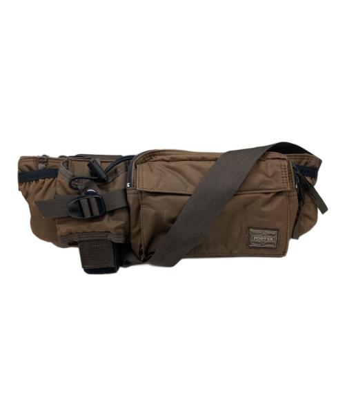 HEAD PORTER（ヘッドポーター）HEAD PORTER (ヘッドポーター) ショルダーバッグ ブラウンの古着・服飾アイテム