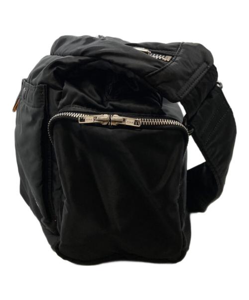 HEAD PORTER（ヘッドポーター）HEAD PORTER (ヘッドポーター) TANKER 9ショルダーバッグ ブラックの古着・服飾アイテム