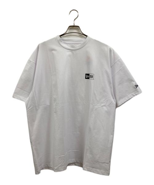 New Era（ニューエラ）New Era (ニューエラ) ユーティリティー オーバーサイズド Tシャツ ボックスロゴ ホワイト サイズ:XL 未使用品の古着・服飾アイテム