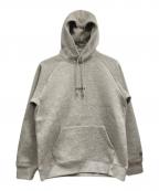 New Eraニューエラ）の古着「テックスウェット プルオーバーフーディー」｜グレー