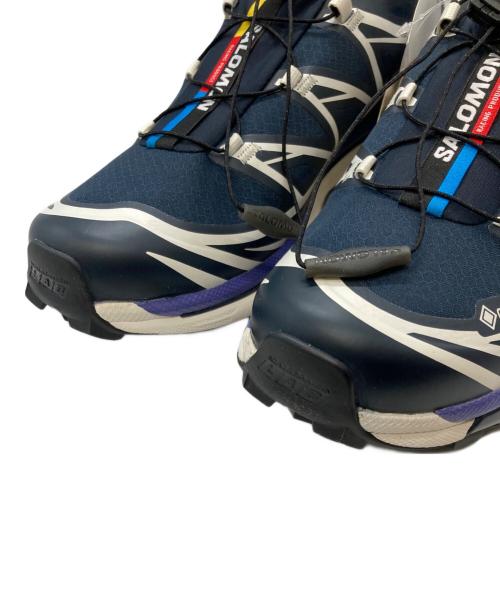 SALOMON（サロモン）SALOMON (サロモン) XT-6 GORE-TEX パープル×ネイビー サイズ:27cmの古着・服飾アイテム