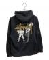 stussy (ステューシー) MTV SLICK RICK プルオーバーパーカー ブラック サイズ:S：7000円