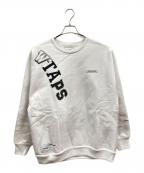 WTAPSダブルタップス）の古着「KATZ/CREW NECK/COPO」｜ホワイト