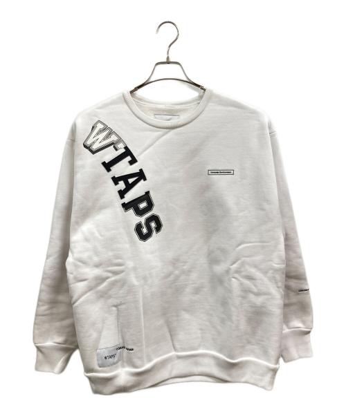 WTAPS（ダブルタップス）WTAPS (ダブルタップス) KATZ/CREW NECK/COPO ホワイト サイズ:04の古着・服飾アイテム