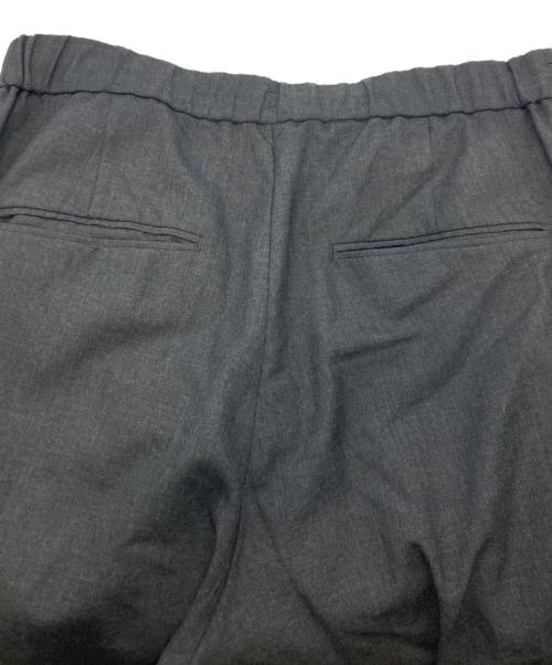 ATON（エイトン）ATON (エイトン) WOOL TROPICAL LOOSE FIT PANTS グレー サイズ:Lの古着・服飾アイテム