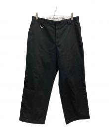 Dickies×NEIGHBORHOOD（ディッキーズ×ネイバーフッド）の古着「WP WIDE PANTS」｜ブラック