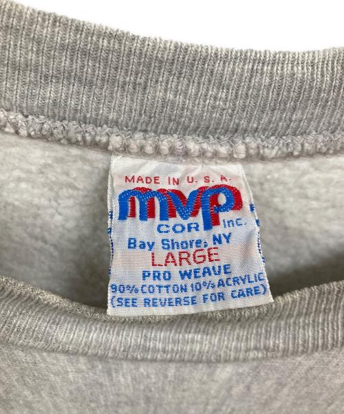 M.V.P.（エムブイイピー）M.V.P. (エムブイイピー) スウェット グレー サイズ:Lの古着・服飾アイテム