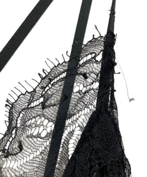 JOHN LAWRENCE SULLIVAN（ジョン ローレンス サリバン）JOHN LAWRENCE SULLIVAN (ジョン ローレンス サリバン) JLS CRUSHED VELVET PENTAGON SLIP DRESS ブラック サイズ:XSの古着・服飾アイテム