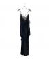 JOHN LAWRENCE SULLIVAN (ジョン ローレンス サリバン) JLS CRUSHED VELVET PENTAGON SLIP DRESS ブラック サイズ:XS：27000円