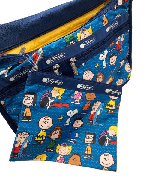 LeSportsac（レスポートサック）LeSportsac (レスポートサック) ポーチ付ショルダーバッグ ブルー 未使用品の古着・服飾アイテム
